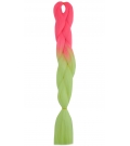 S2-8 Neonowy Różowy - Neonowa Limonka "QUEEN Braids" - Włosy Syntetyczne Magfactory